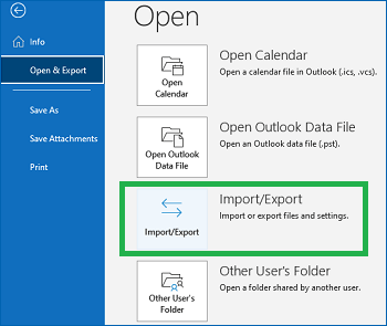 Exportar OST a PST antes de la copia de seguridad