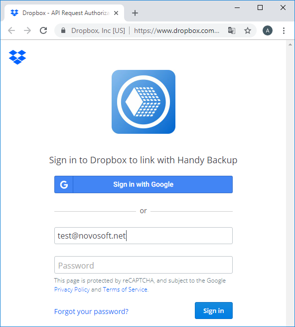 Conectar a Dropbox