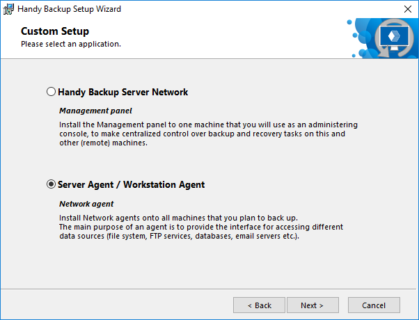 Installation: Network Agent Setup Installation: Network Agent Setup