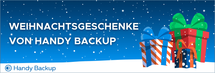 Sonderangebot: Kaufen Sie ein Handy Backup und erhalten Sie ein zweites gratis!