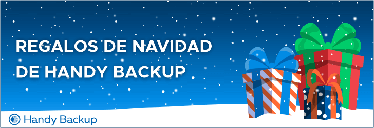 Oferta especial: ¡Compra un Handy Backup y llévate otro gratis!
