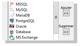 Sauvegarder toutes les bases de données compatible avec ODBC